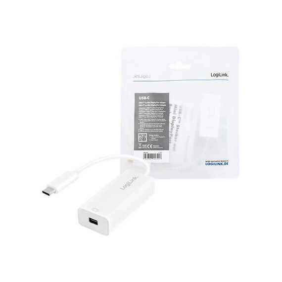 LogiLink - USB / DisplayPort adapter - USB-C (M) reversi | UA0360