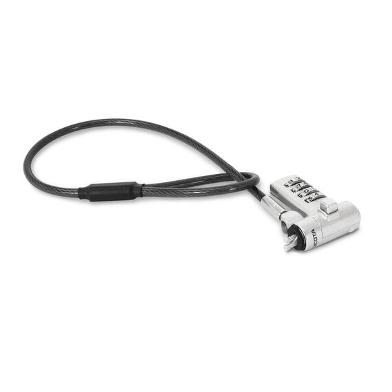 DICOTA - Security cable lock - universal, mini - silver  | D32050