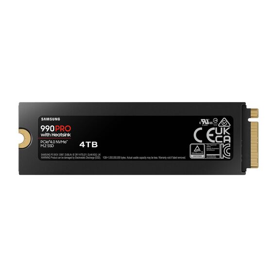 Samsung 990 PRO MZ-V9P4T0GW - SSD - encrypted - 4 TB - internal -