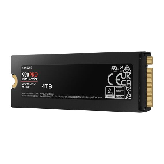 Samsung 990 PRO MZ-V9P4T0GW - SSD - encrypted - 4 TB - internal -