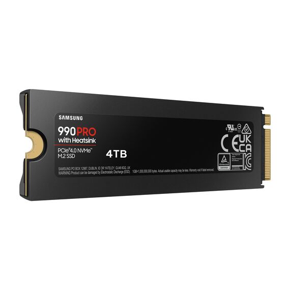 Samsung 990 PRO MZ-V9P4T0GW - SSD - encrypted - 4 TB - internal -