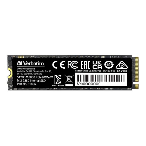 Verbatim Vi5000 - SSD - 512 GB - internal - M.2 2280 - PC | 31825