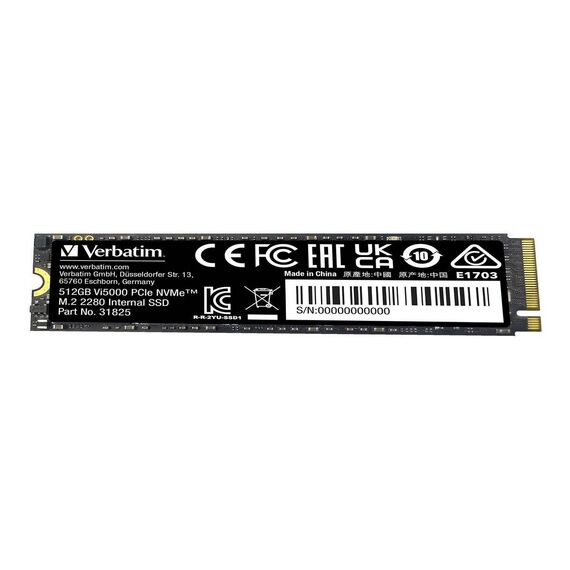 Verbatim Vi5000 - SSD - 512 GB - internal - M.2 2280 - PC | 31825