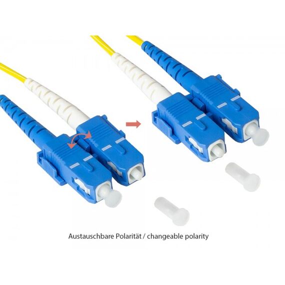 Good Connections LW-9005SC - 0.5 m - OS2 - 2x SC - 2x SC - Monomo