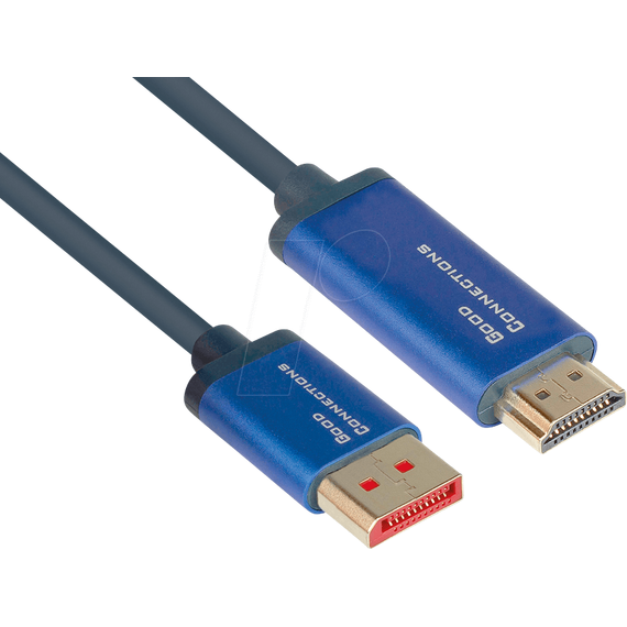 Good Connections 4860-SF010B - 1 m - DisplayPort - HDMI - Male -