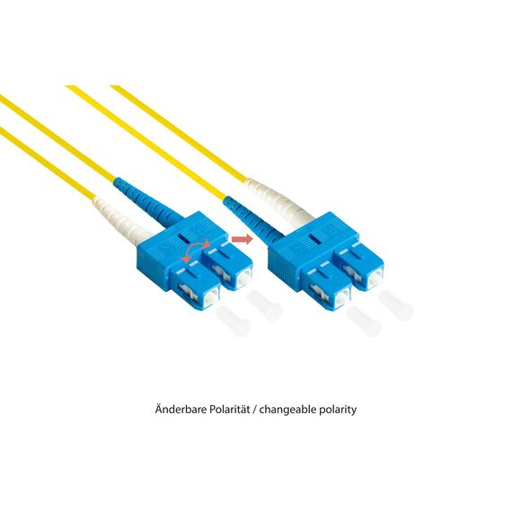 Good Connections - Patch cable - SC single-mode (M) to | LW-905SC
