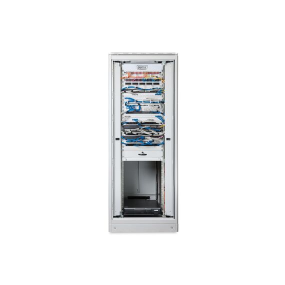 Digitus Unique DN-19 36U-8/8-1 - Rack - cabinet - light grey, RAL