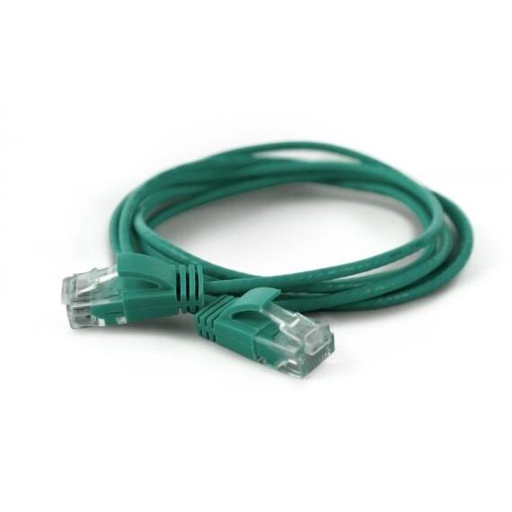 WANTEC 7324 - 0.2 m - Cat6a - U/UTP (UTP) - RJ-45 - RJ-45 - Cable