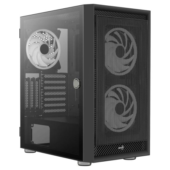 AeroCool Graphite-G-BK-v3 - MDT - ATX - windowe | ACCM-PB24133.11