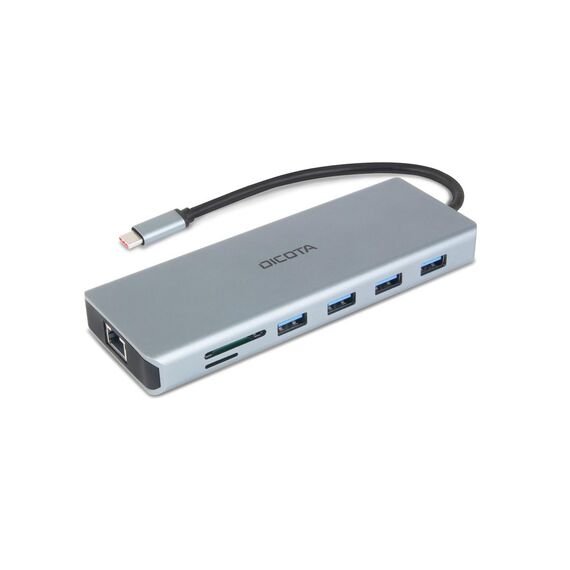 DICOTA - Docking station - USB-C - HDMI, DP - 1GbE | D32065