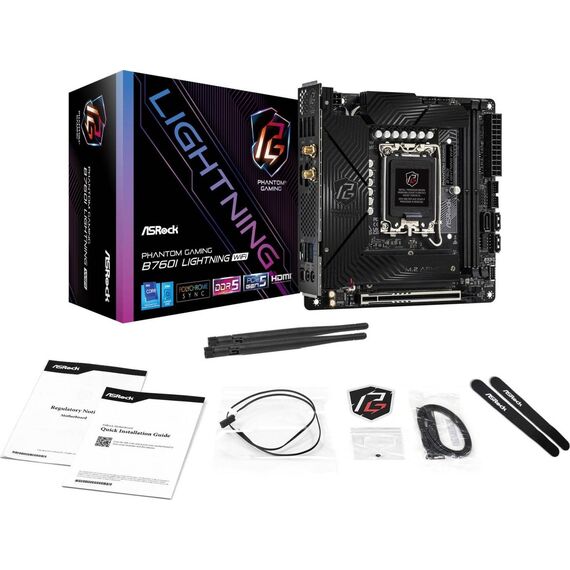 ASRock Phantom Gaming B760I Lightning WiFi 90MXBNN0A0UAYZ