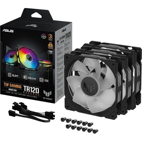 ASUS TUF GAMING TR120 FAN ARGB REVERSE BLACK 90DA00D0B09020