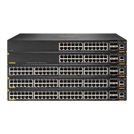 HPE Aruba 6200M 36G 12SR5 Class6 PoE 4SFP+ Switch - Swit | R8Q71A