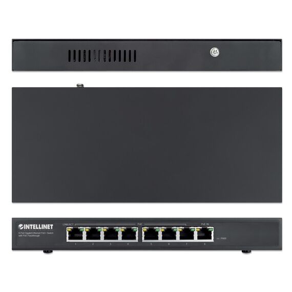 Intellinet IPS-08G-85W - Switch - unmanaged - 8 x 10/100 | 561679