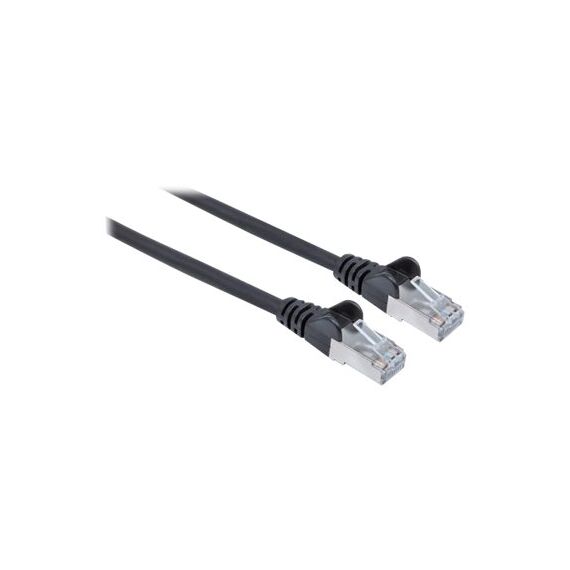 Intellinet Network Patch Cable, Cat6, 0.5m, Black, Coppe | 735209