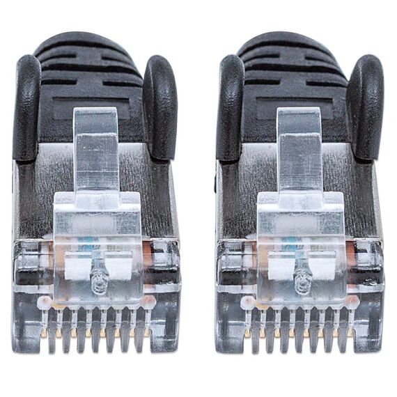Intellinet Network Patch Cable, Cat6, 0.5m, Black, Coppe | 735209