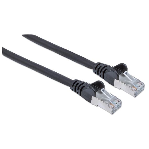 Intellinet Network Patch Cable, Cat6, 0.5m, Black, Coppe | 735209