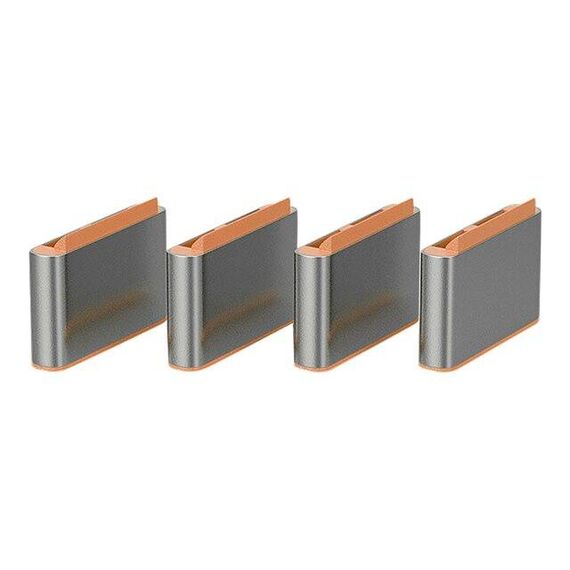 Lindy - USB-C port blocker - orange (pack of 10) | 40440