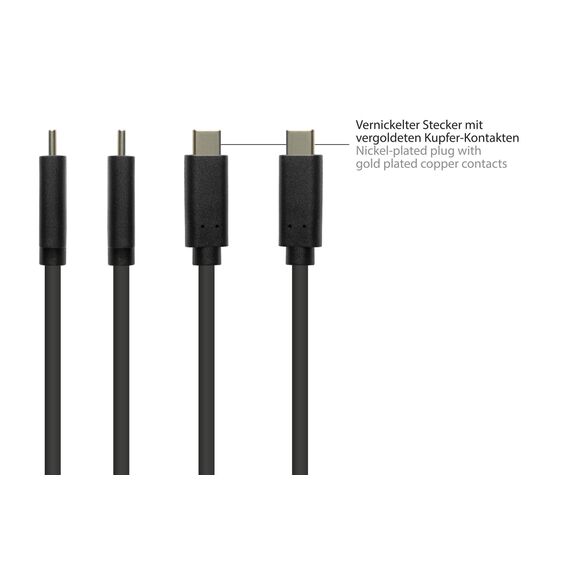 Good Connections 2831-AC005S - 0.5 m - USB A - USB C - USB 3.2 Ge