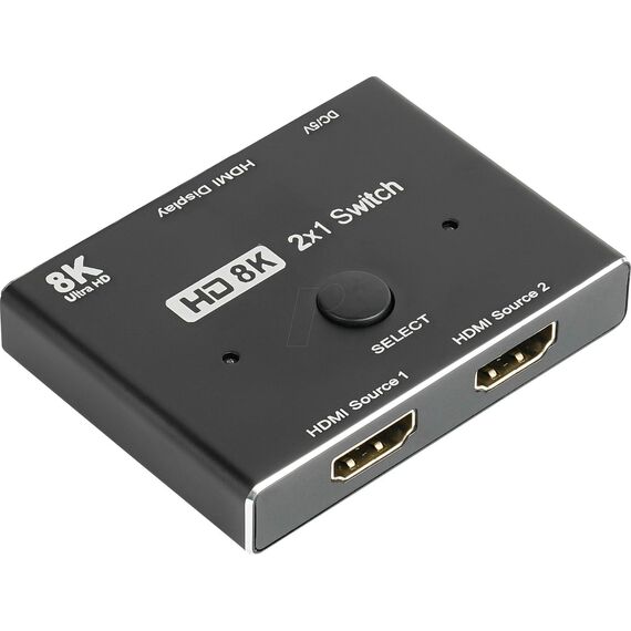Good Connections HDMI Switcher - HDMI - Black - Metal  | GC-M0261