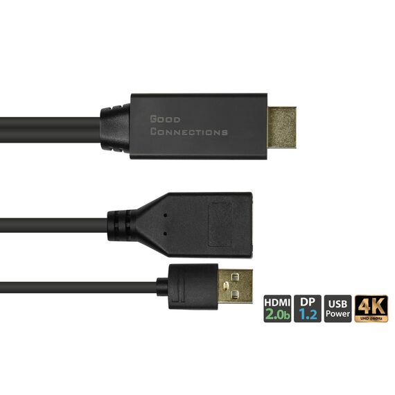 Good Connections HDMI-AD22 - 0.3 m - HDMI Type A (Standard) - Dis