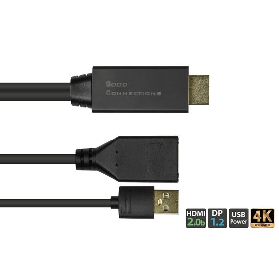 Good Connections HDMI-AD22 - 0.3 m - HDMI Type A (Standard) - Dis