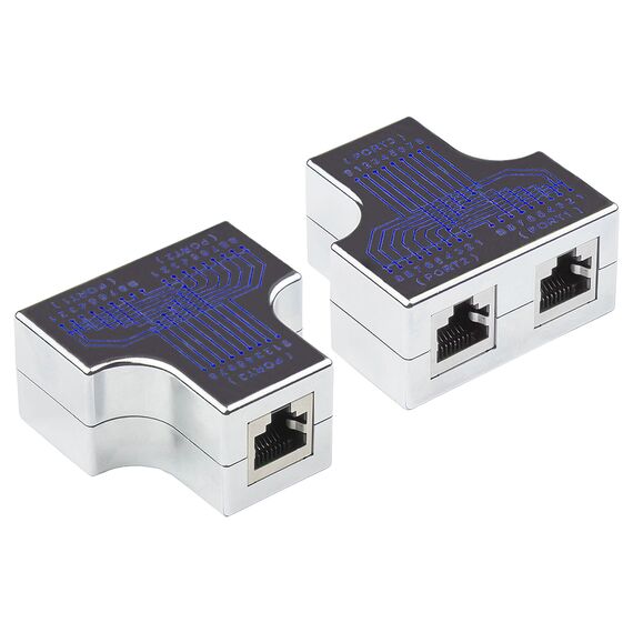 Good Connections Modular T-Adapter 1x RJ45-Buchse an 2 | GC-N0153