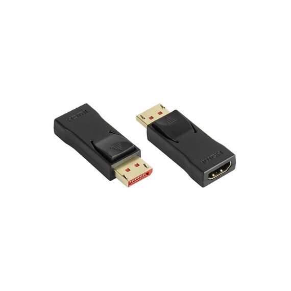 Good Connections HDMI-DP14G - Displayport - HDMI - Black - Adapte