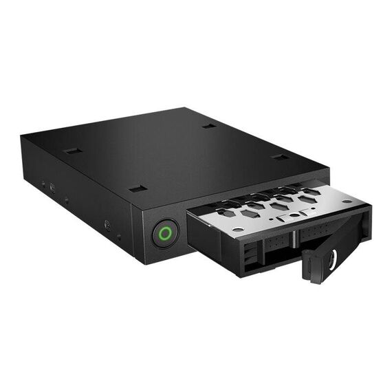 ICY BOX IB-2212U2 - Storage mobile rack - 2.5" - black