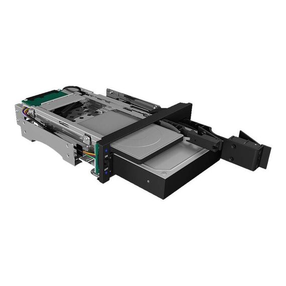 ICY BOX IB-173SSK - Storage mobile rack - 2.5", 3.5" - black