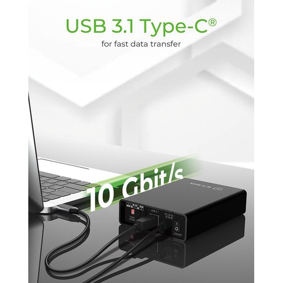 ICY BOX IB-RD2253-C31- Ext / Typ-A und Type-C - 2.5" - USB - 3.0