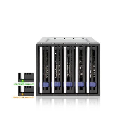 Cremax ICY Dock FatCage MB155SP-B - Storage drive cage with cooli