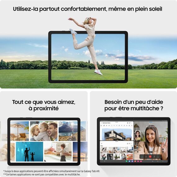 Samsung Galaxy Tab A9 - Tablet - Android - 64 GB | SM-X115NZAAEUB