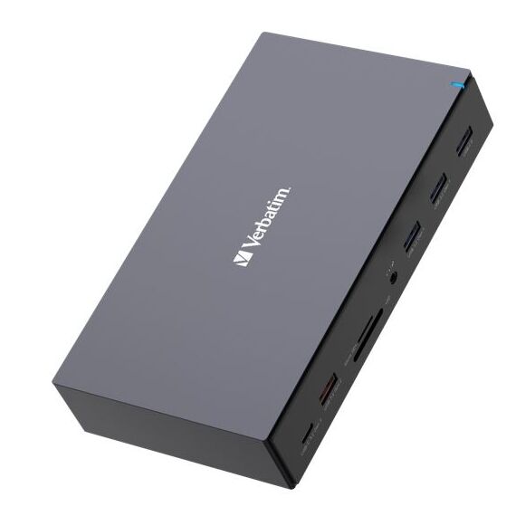 Verbatim Pro - Docking station - USB-C - 3 x HDMI, 2 x DP | 32172