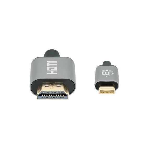 Manhattan USB-C to HDMI Cable, 4K@60Hz, 1m, Black, Male  | 153591