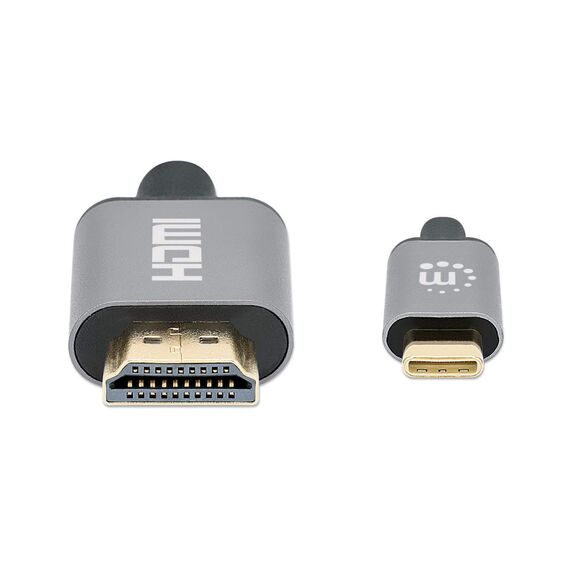 Manhattan USB-C to HDMI Cable, 4K@60Hz, 1m, Black, Male  | 153591