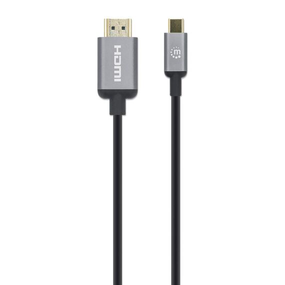 Manhattan USB-C to HDMI Cable, 4K@60Hz, 1m, Black, Male  | 153591