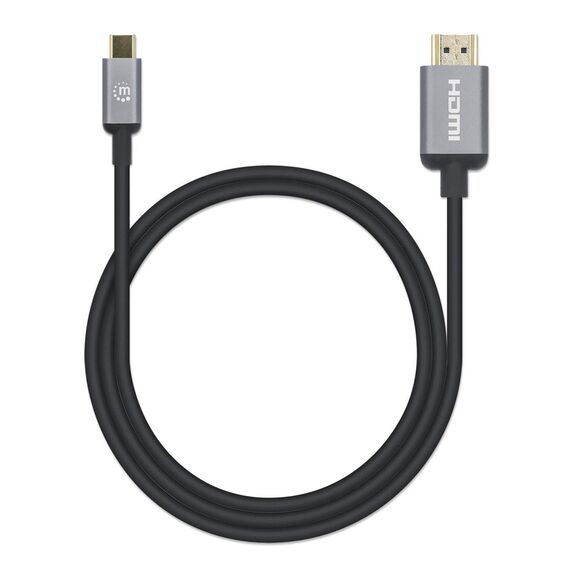 Manhattan USB-C to HDMI Cable, 4K@60Hz, 1m, Black, Male  | 153591
