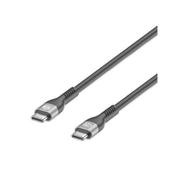 Manhattan USB-C to USB-C Cable (240W), 2m, Male to Male, | 356367