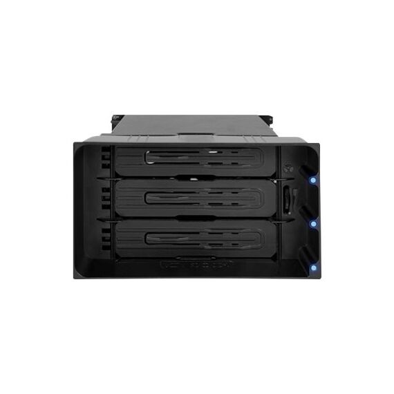 ICY DOCK flexiDOCK MB830SP-B - Storage drive cage - 3.5" - black