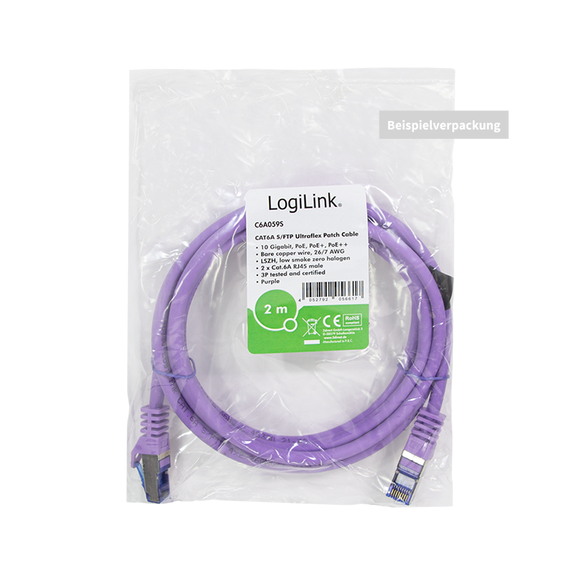 LogiLink Professional Ultraflex - Patch cable - RJ-45 ( | C6A099S