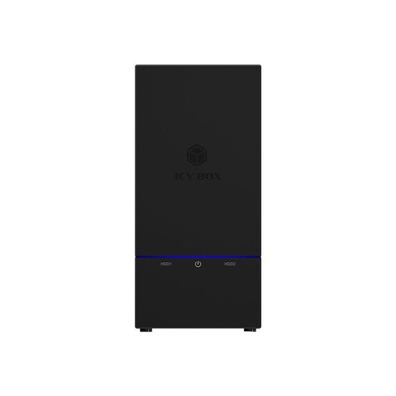 ICY BOX IB-RD3621-C31 - Hard drive array - 2 bays (SATA-600) - US