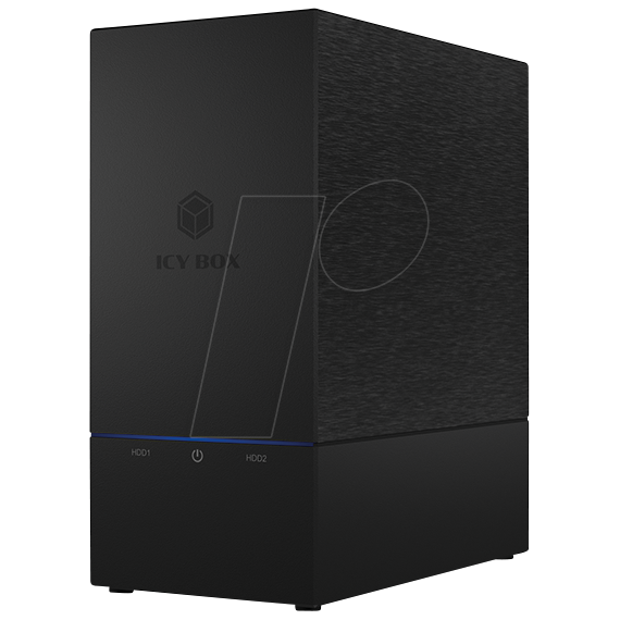ICY BOX IB-RD3621-C31 - Hard drive array - 2 bays (SATA-600) - US