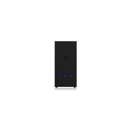 ICY BOX IB-RD3621-C31 - Hard drive array - 2 bays (SATA-600) - US