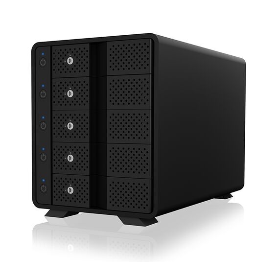 ICY BOX IB-3805-C31 - Hard drive array - 5 bays (SATA-600) - USB