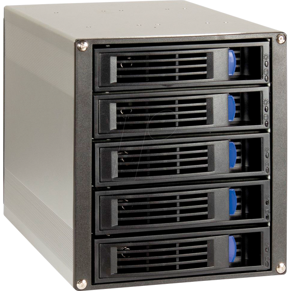Inter-Tech ST-5255 - Rack cabinet - 5-bay for 2.5" or  | 88887370