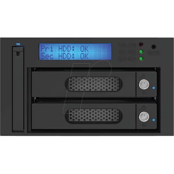 RAIDON InTANK iR2623-S3 - Hard drive array - 2 bays ( | IR2623-S3