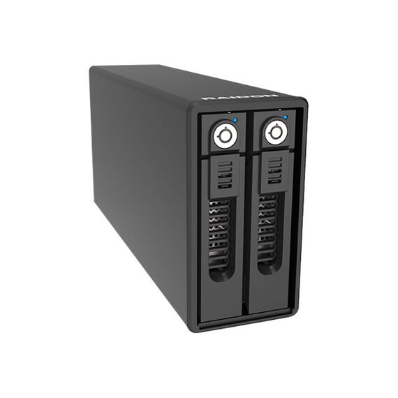 RAIDON SafeTANK GR3660-BA31 - Hard drive array - 2 bays (SATA-600
