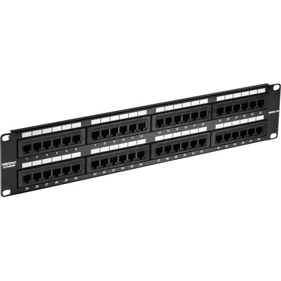TRENDnet - Patch panel - CAT 5e - UTP - 48 ports | TC-P48C5E