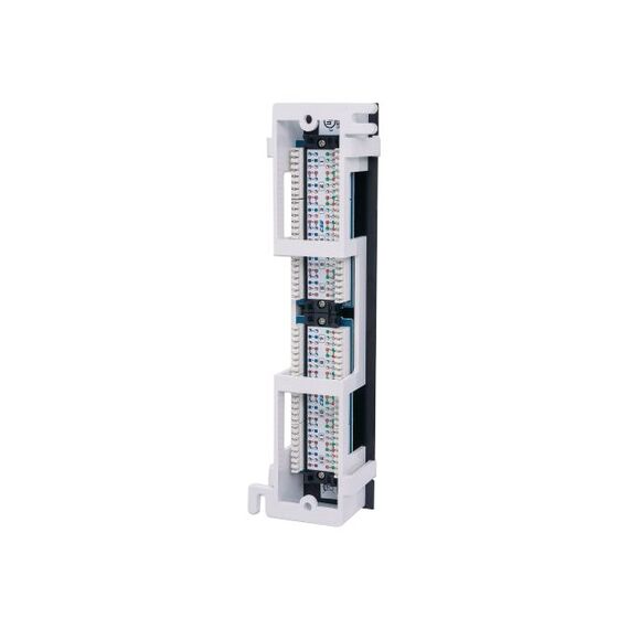 Intellinet Patch Panel, Cat5e, Wall-mount, UTP, 12-Port, | 162470
